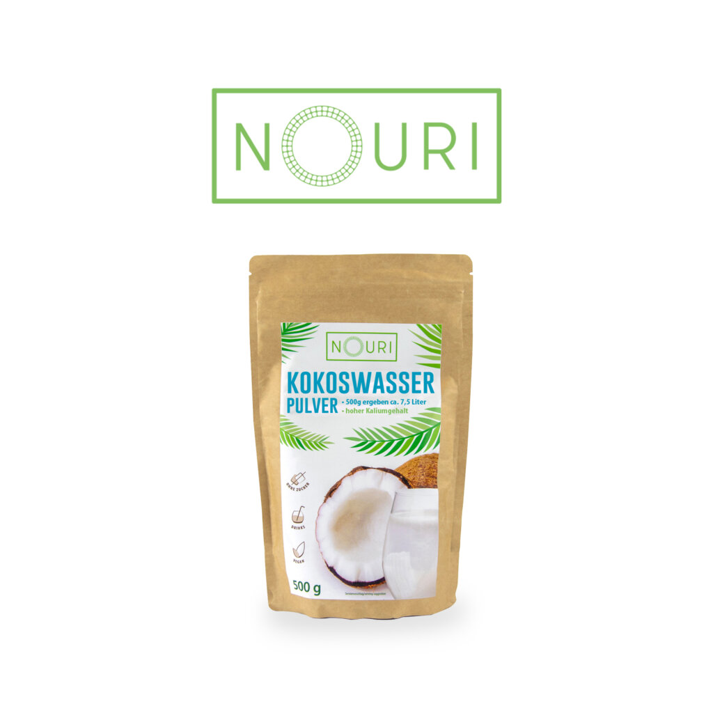 Euroshare Nouri Kokoswasser Instant natürlich BIO